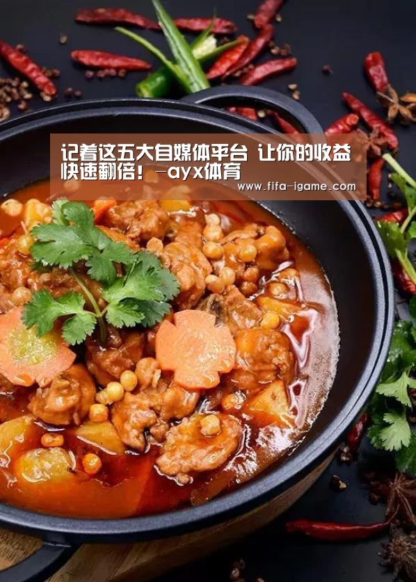 记着这五大自媒体平台 让你的收益快速翻倍!-ayx体育(图1) 爱游戏app